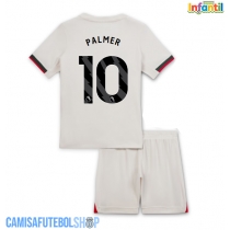 Camisa de time de futebol Chelsea Cole Palmer #10 Replicas 2º Equipamento Infantil 2025-26 Manga Curta (+ Calças curtas)